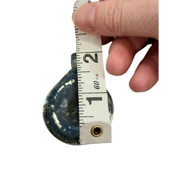 Large Art Glass Crysanthamum Flower Drop‎ Pendant Ornament - Picture 7 of 7